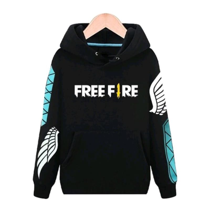 hoddie anak laki laki Free Fire  usia 5 6 7 8 9 10 11 12 13 Tahun