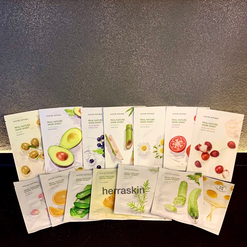 [BPOM] Nature Republic Real Nature Sheet Mask