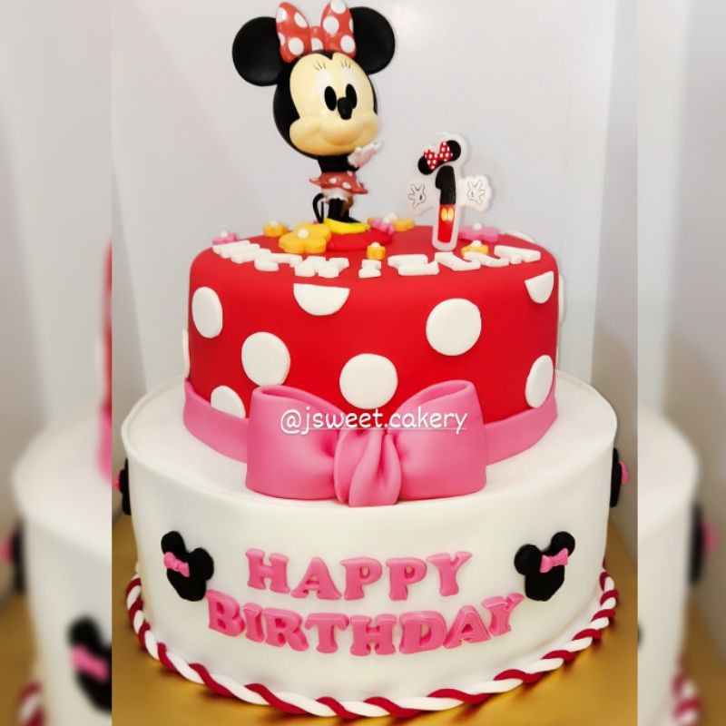 

kue ulang tahun mini 2 tingkat