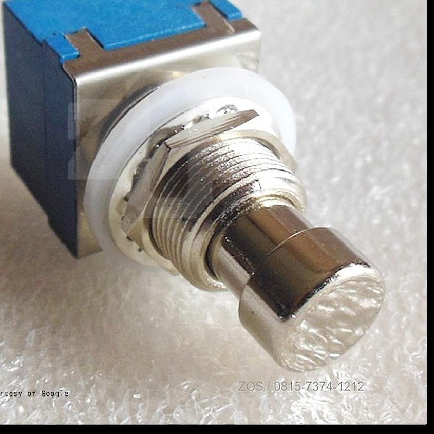 ❃ Switch Pedal Effects Foot Push 3PDT 9Pin True Bypass Blue ✮