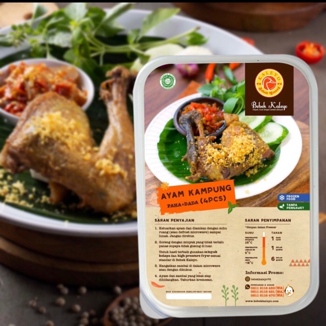 

Kaleyo Ayam Kampung 4pcs