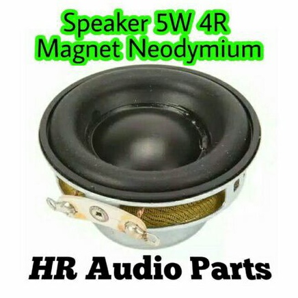 Speaker Mini 1,5 &quot; Inch 5W 4R Magnet Neodymium 5Watt 4ohm 40mm For Amplifier Portabel