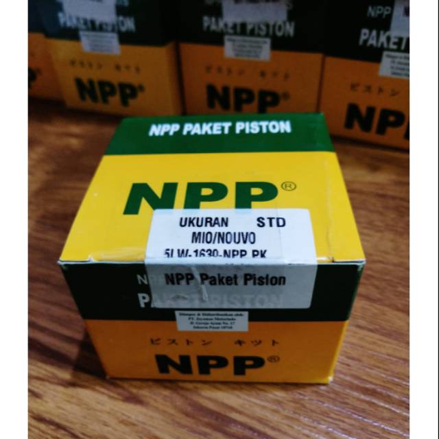 Piston Kit MIO/NOUVO NPP