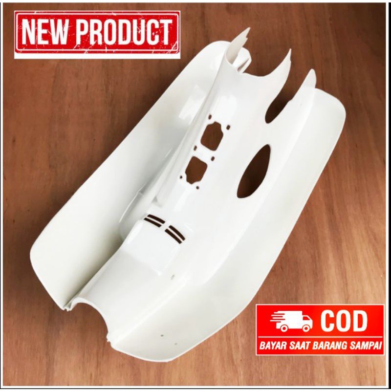 Sayap Depan Tebeng Dek Legshield Leksil Dalam Honda Star Astrea Polos Warna Putih