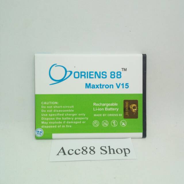 Baterai Batre Battery Double Power OR88/Oriens88 Maxtron V15