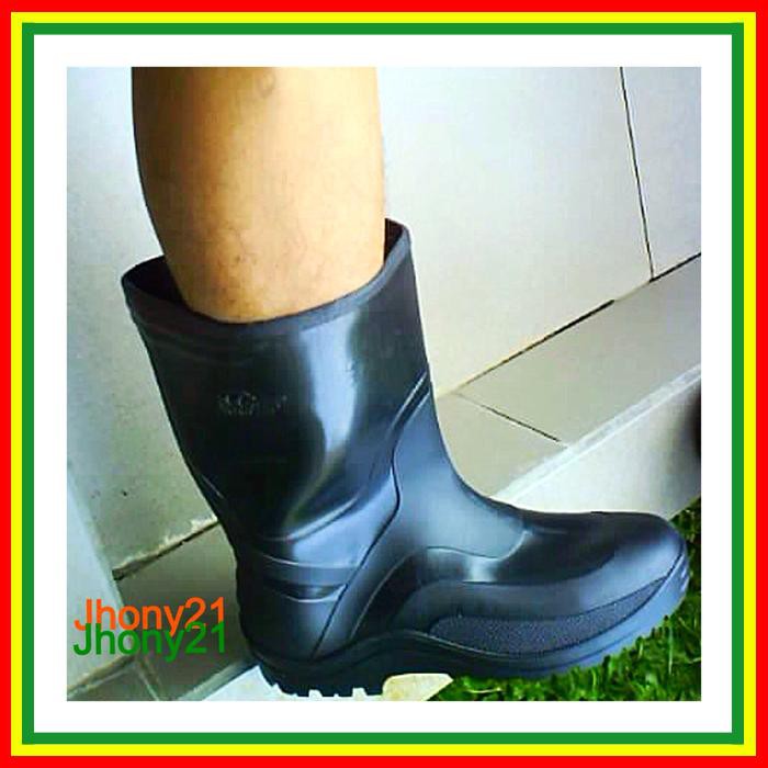 Sepatu Boot Safety Ujung Besi Sepatu Boot Safety ~ Sepatu Boot Karet Safety