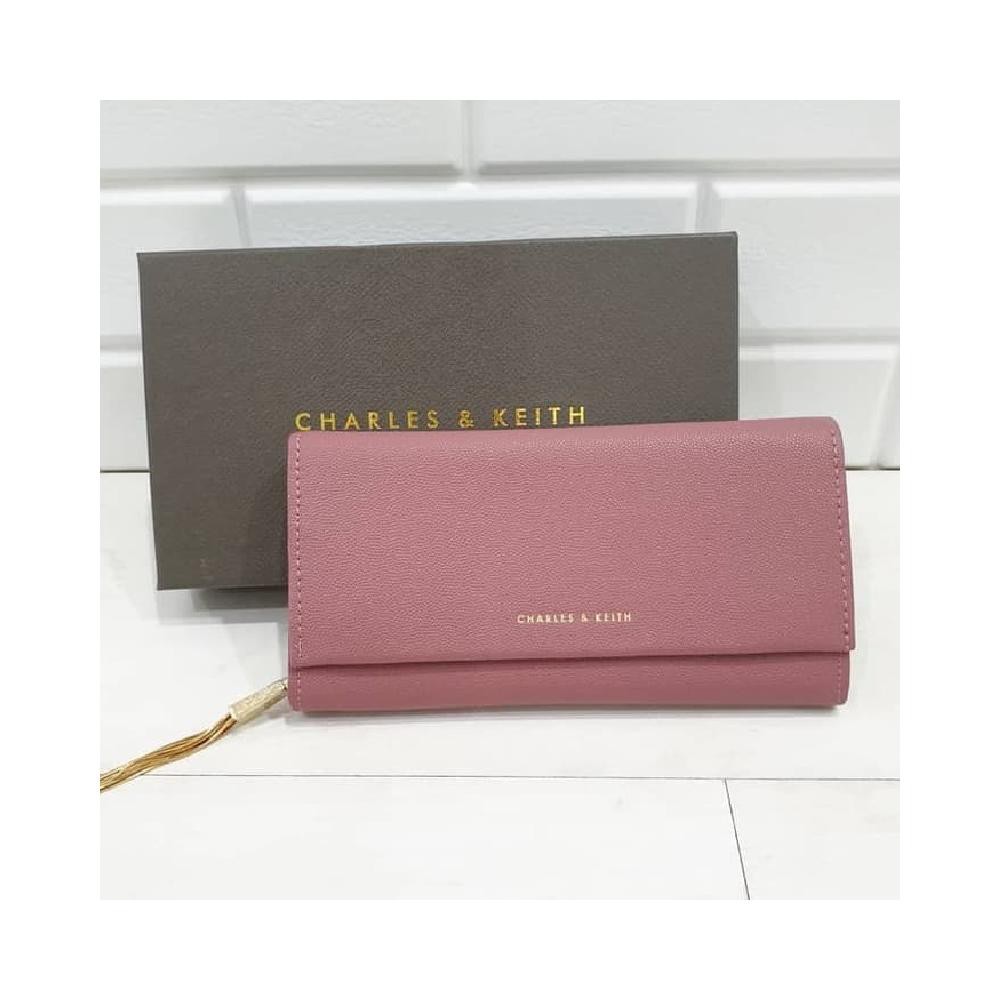 Dompet Charles and Keith ORI ck333 pink
