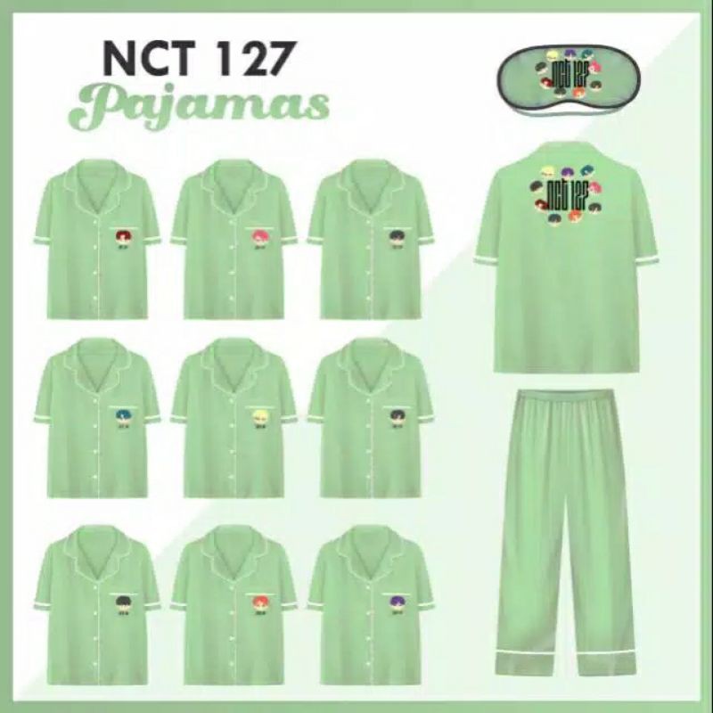 [PO] Piyama NCT + Bonus Masker Penutup Mata