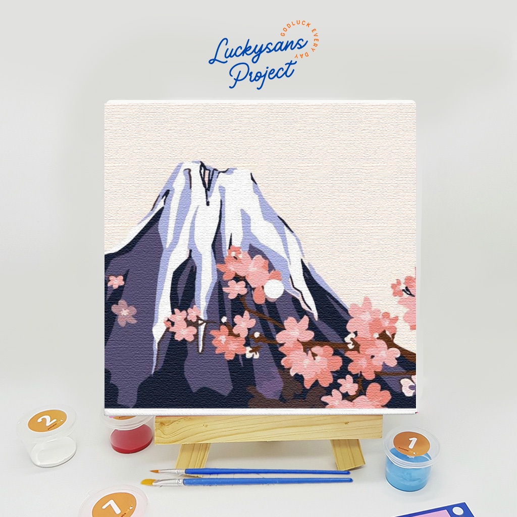 

DIY paint by number kit , paint by number pemandangan , alat bantu melukis , alat bantu menggambar
