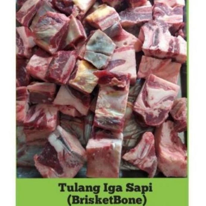 Jual Iga Brisket Jando Dada Depan Sapi Bertulang Muda 1 Kg Fresh