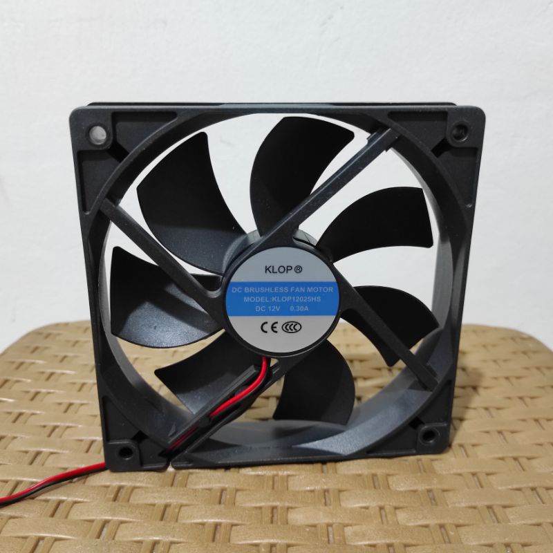 Kipas DC 12V 12x12 cm Fan DC 12V