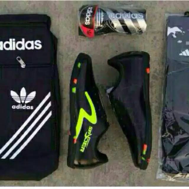 Harga grosir paket komplit sepatu futsal spec spyder gred