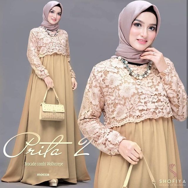 (PROMO)SET SYAR'I BRUKAT PRITA MEW MAROON 4 WARNA LAINNYA SETELAH HAJI UMROH GAMIS SYARI BRUKAT.-MOCCA