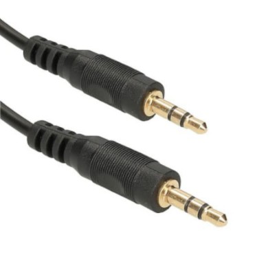 Cable aux jack 3.5mm male-male gold plated stereo 20m - Kabel audio 3.5 m-m 20 meter