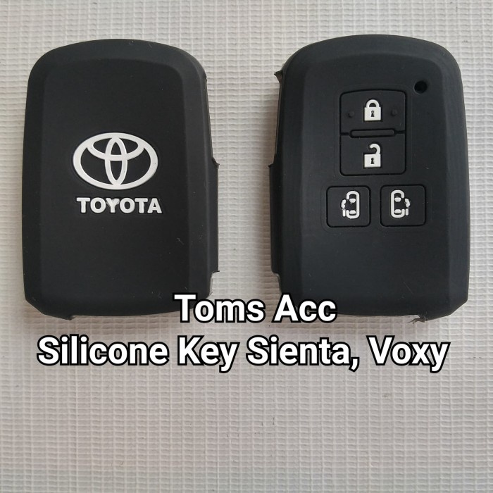 Silikon Kunci Sienta Voxy Toyota Cover Remote Voxy Sienta Silicone Key top brand