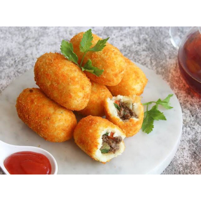 

KROKET DAGING FROZEN ISI 5 | FOODIE FROZEN FOOD