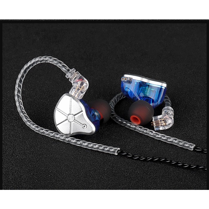 TRN A1 Earphone Cable with Mic Kabel KZ IEM CCA TRN MT1 Pro EDX Pro QKZ AK6 Pro