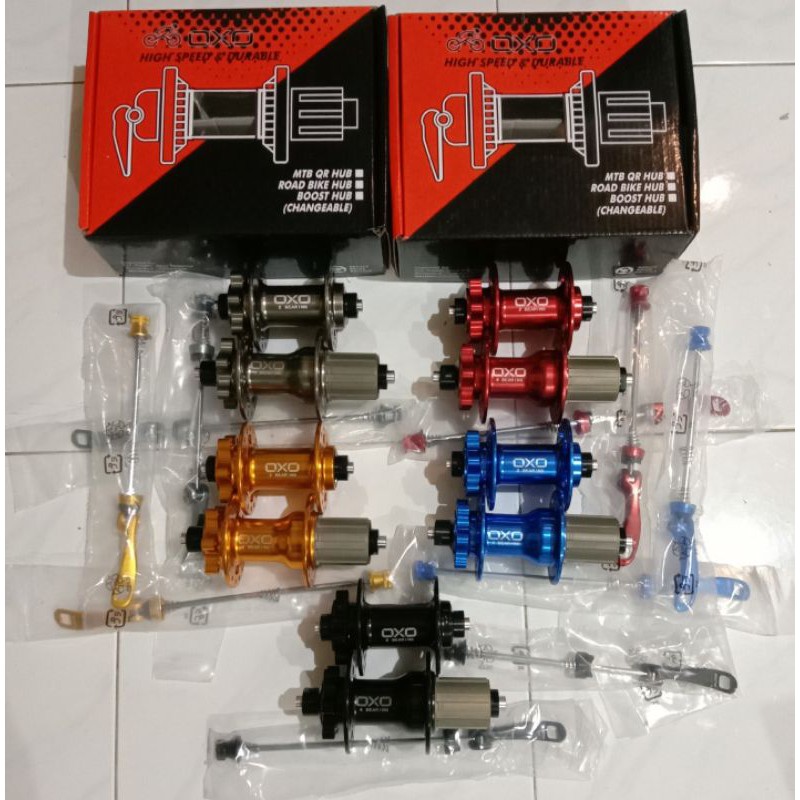 Hub freehub OXO 32h suara jangkrik krik murah bearing