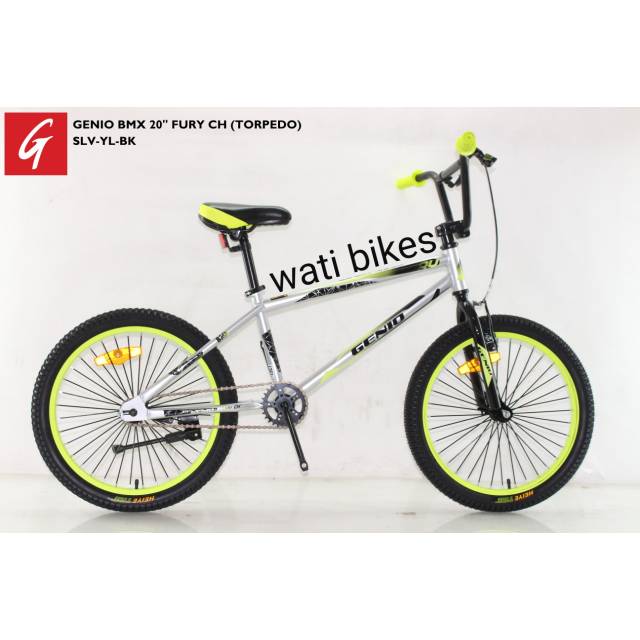 GOJEK ONLY,Sepeda BMX 20 TORPEDO GENIO FURY dr UNITED