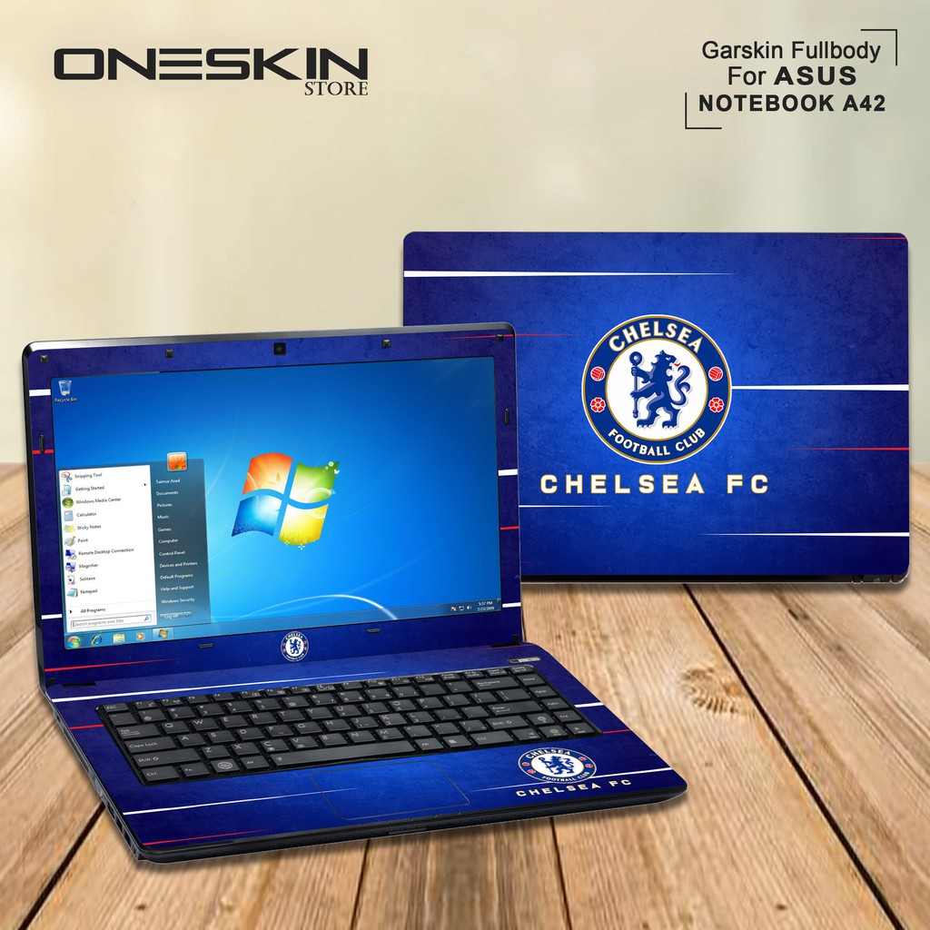 Garskin Laptop Cover Asus A42 A42F A42J A42F-VX085D A42F-VX113D Fullbody