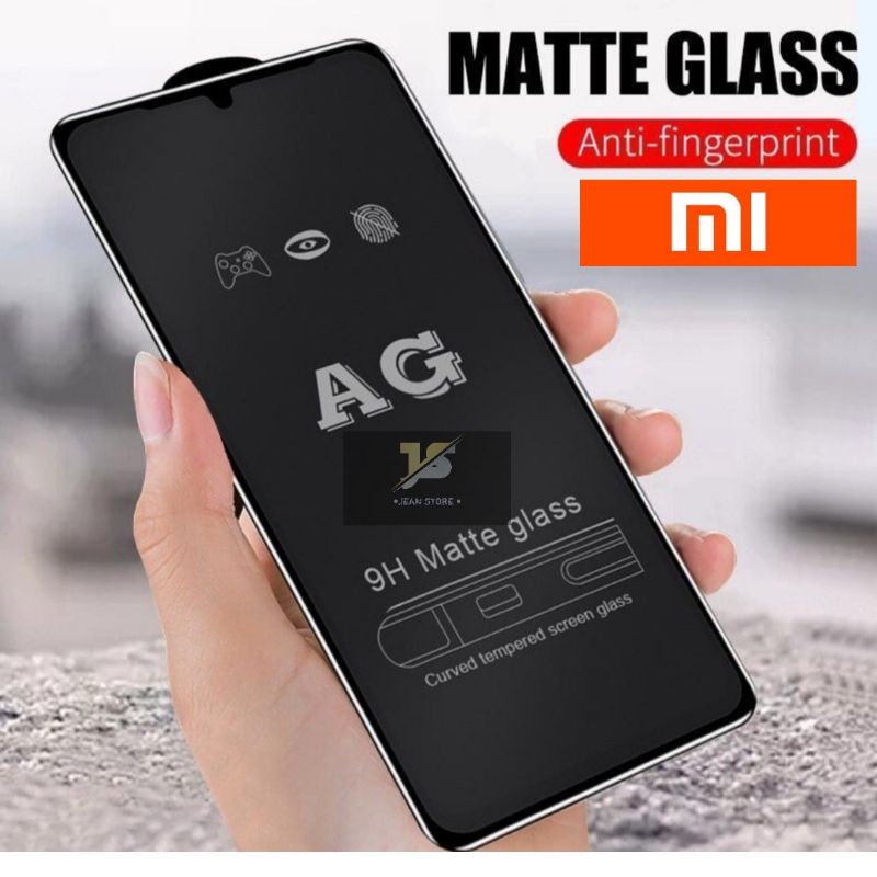 TG ANTI GORES GLARE TEMPERED GLASS MATTE REDMI POCO F4 10 5G A1 2022 A1+ POCO M5 M5S X5 X5 PRO 10C 12C NOTE 12 12 PRO 12 PRO+ A2 POCO F5