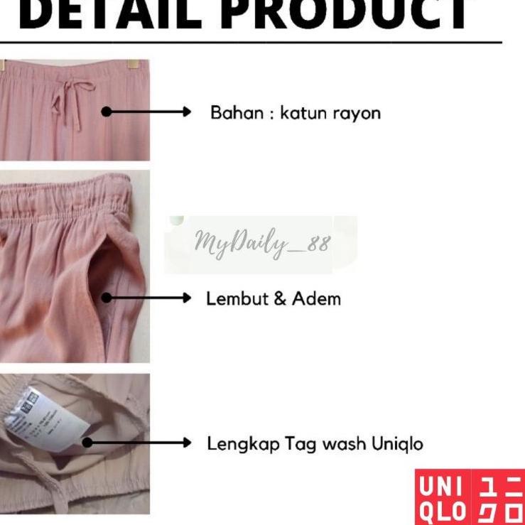 Paling Diminati.. KULOT UNIQLO RELACO (Tag/label UNIQLO)