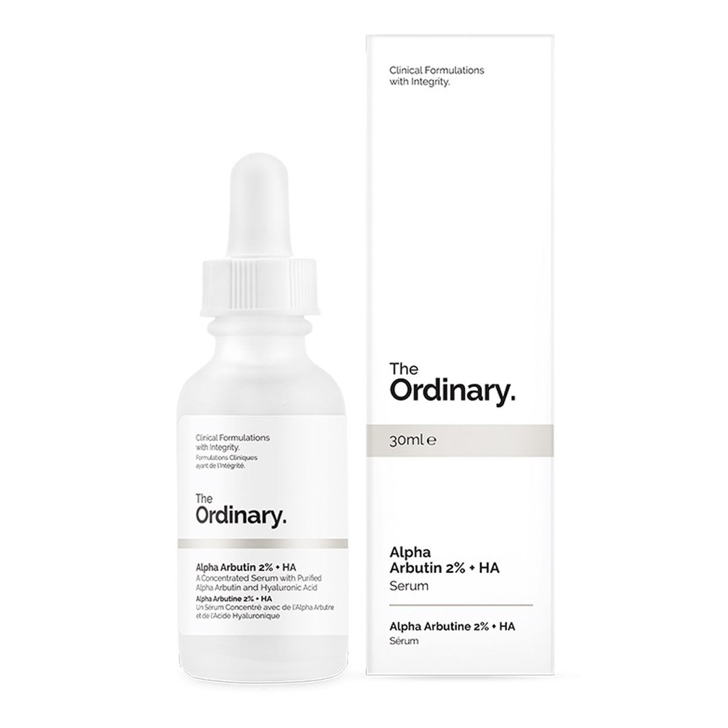 The Ordinary Alpha Arbutin 2% + HA Serum 30ml ORIGINAL