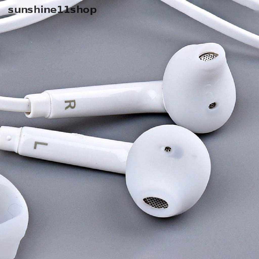 (SHO) 10pcs / lot Earpad Earphone Bahan Silikon Untuk Samsung S6 S7