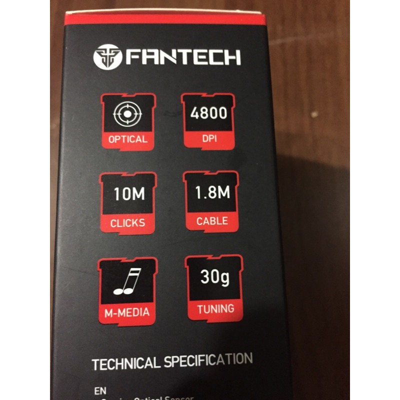 mouse gaming fantech thor x9