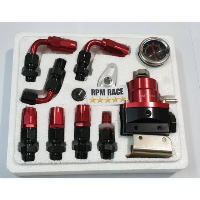 Regulator Fpr Aeromotive Full CNC Plus Selang Original