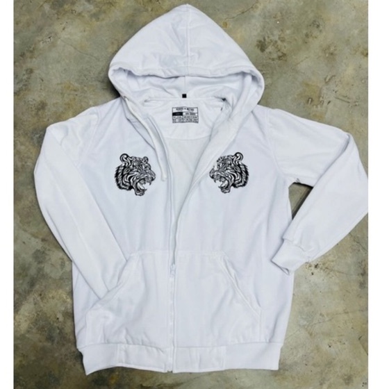 Jaket Emboidery Sachio Tora White High And Law The Worst Film Premium Unisex