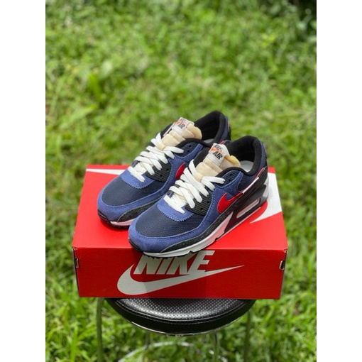 Nike Air Max 90 SE Running Club Deep Royal (SEPATU PRIA WANITA NIKE ORIGINAL 100% OFFICIAL STORE)