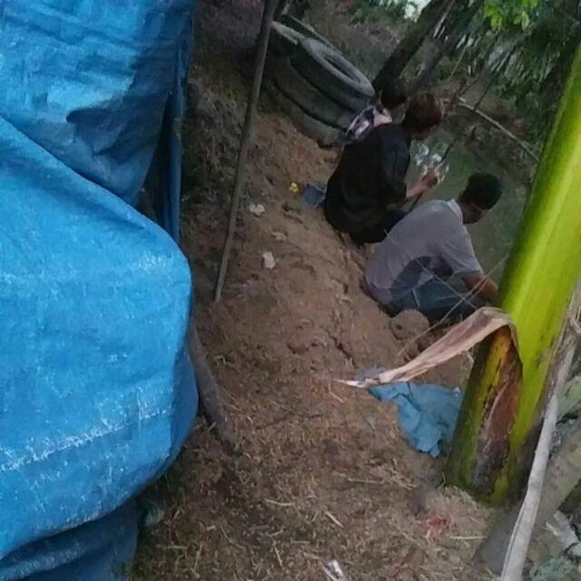 Batik Couple Keluarga - Bisa Cod - Sarimbit Gamis Familly Set Motif Tuju Rupa  Batik Putra Hadi