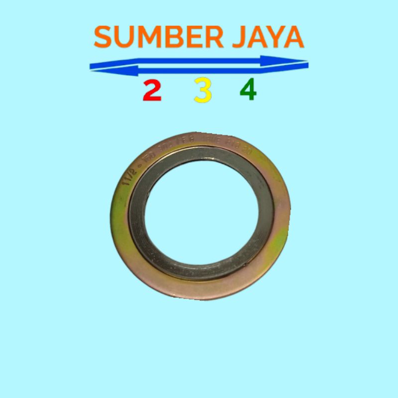 Ring Plat 54 x 86 x 3 Kuning Termurah Reng Plat