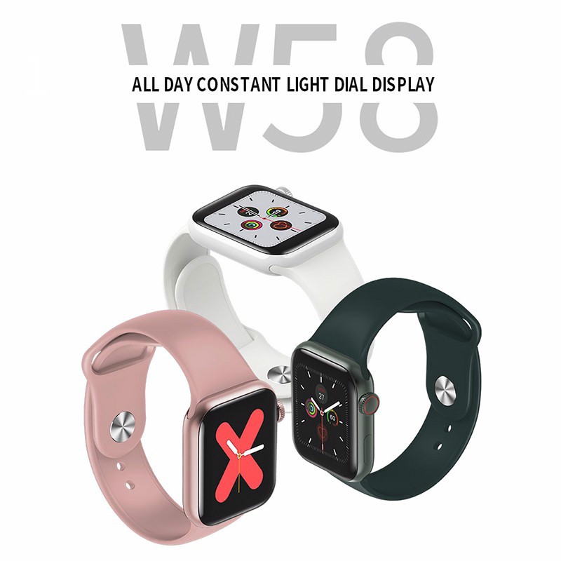 W58 Smartwatch Touch Screen Fungsi Bluetooth / Monitor