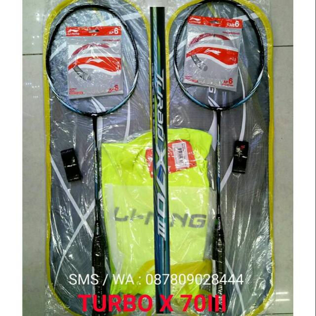 Promo Raket Badminton Lining Turbo X 70 III