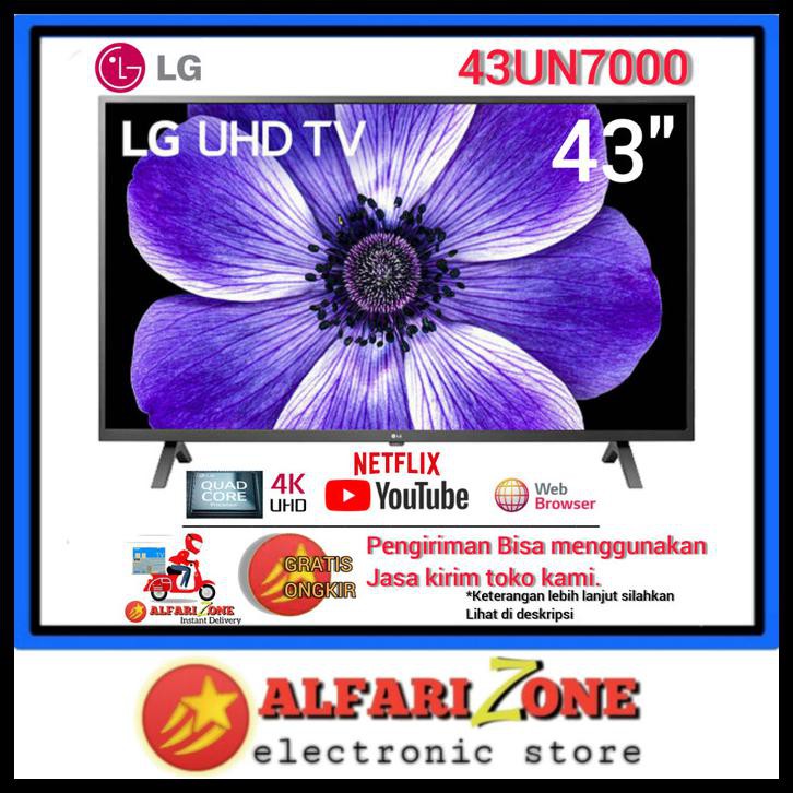 Lg Smart Tv Led 4K Uhd 43 Inch | Tv Lg 43 Inch 43Un7000 4K Uhd 2020