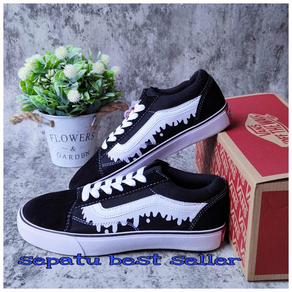 SEPATU OLD SCHOOL VANS_SEPATU SEKOLAH GAYA MODEL LUMER TRAVELING