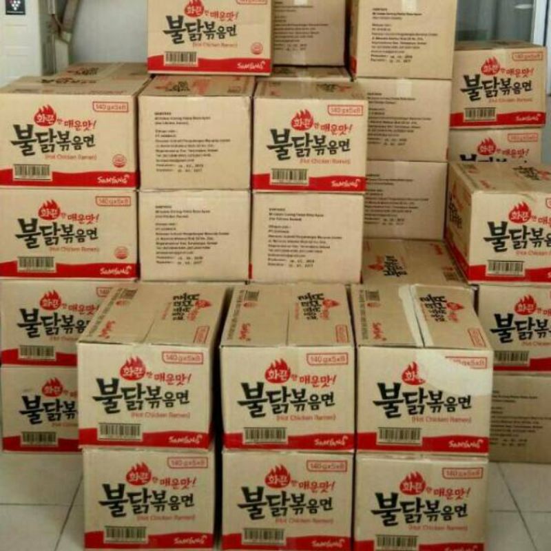

SAMYANG Green Hot Chicken Ramen ed Maret 2023 harga per dus
