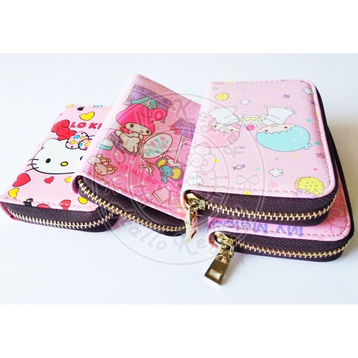 

Hemat Tempat / Dompet Kartu / Card Holder Hello Kitty / Melody / Little Twin Bagus