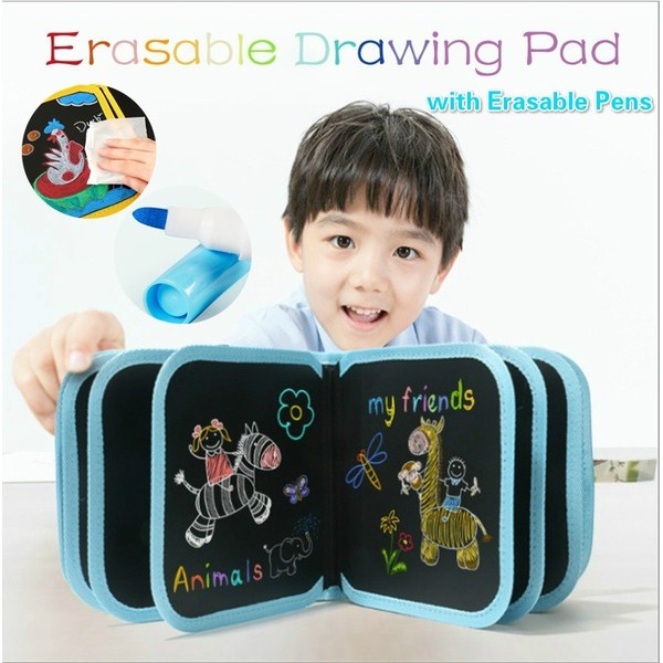 BUKU GAMBAR PORTABLE AJAIB BISA DIHAPUS 6 HALAMAN 3 PEN 1 PENGHAPUS-6