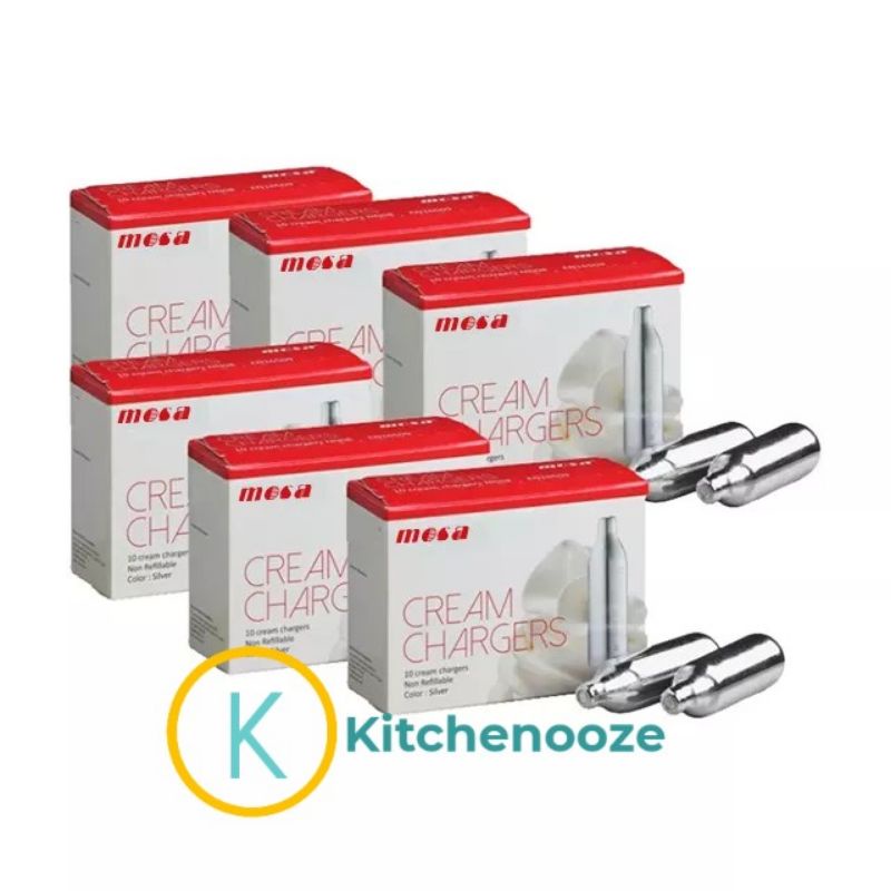 

MOSA Cream Whipper Charger I N2O Cream Chargers I Mosa n2o Kitchenooze