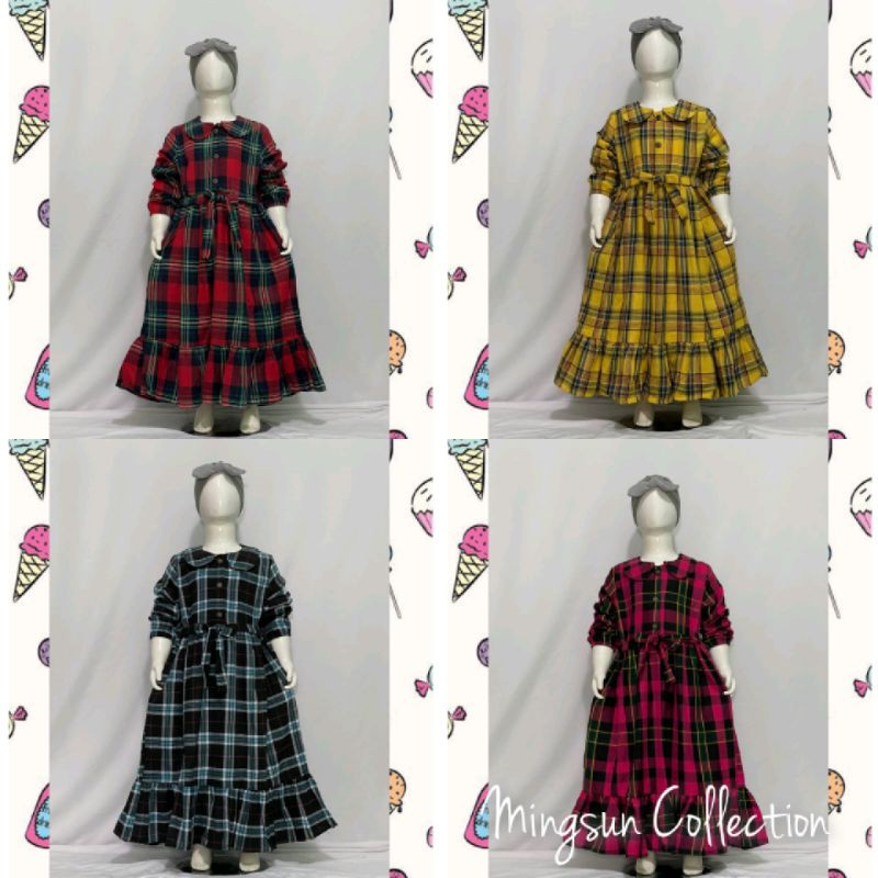 Gamis Flanel Anak kualitas premium