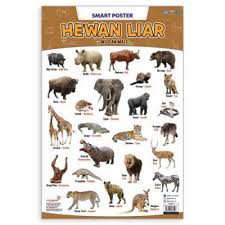 SMART KIDS POSTER HEWAN LIAR ( BUKU ORIGINAL )