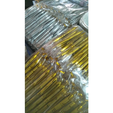 

SOUVENIR PULPEN EMAS SOUVENIR PERNIKAHAN isi 50 pcs