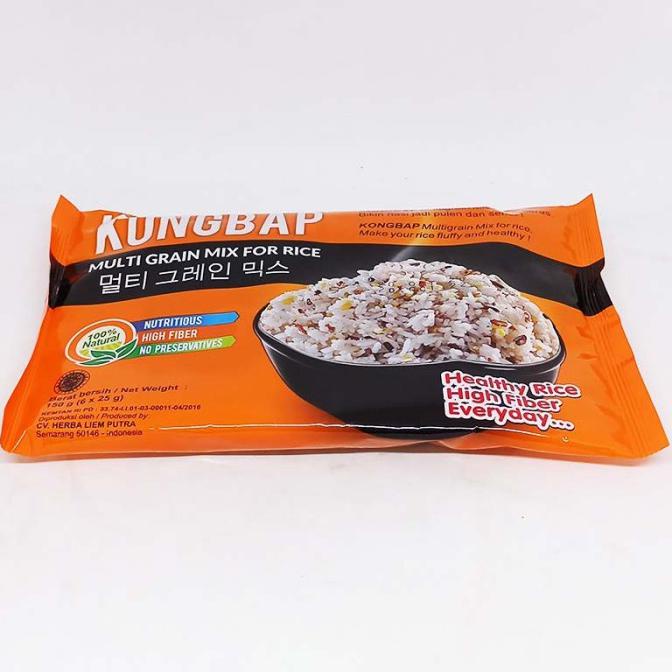 

Cuci Gudang Awal Tahun BUNDLING KONGBAP MIX (6 SACHET x 25 GR) - ORIGINAL + CHIASEED & QUINDA Big