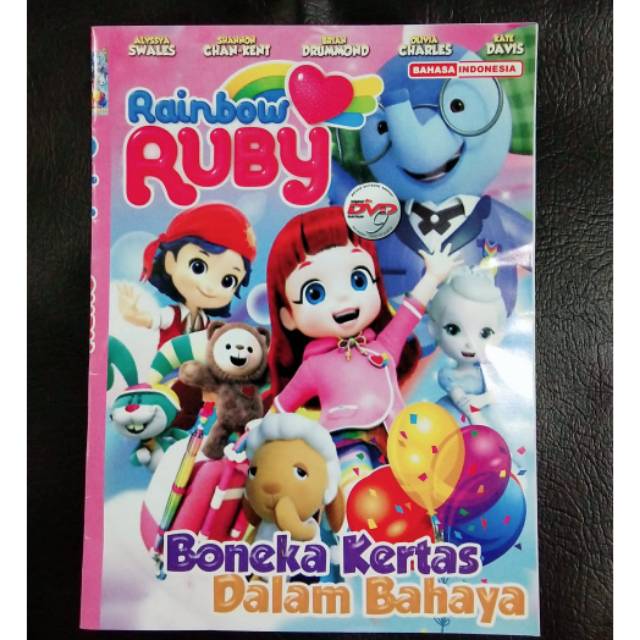 Jual Kaset Film Anak-anak Animasi Terbaru - Rainbow Ruby boneka kertas ...