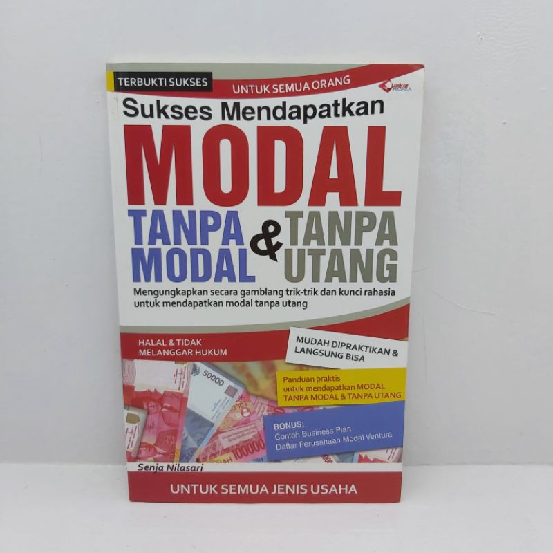 

buku sukses mendapatkan modal tanpa utang