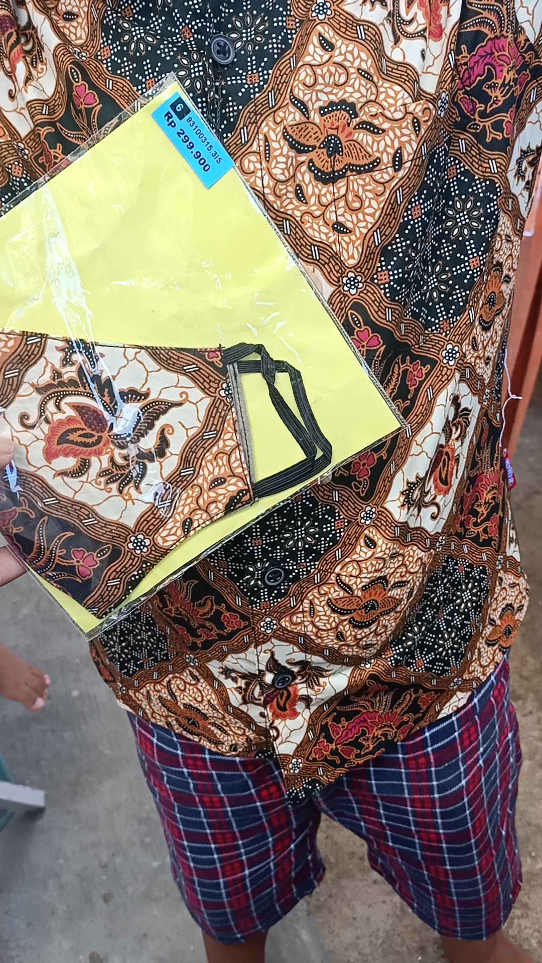 Pingu 93100315 Mi - Kemeja Batik Anak Laki-laki Lengan Pendek