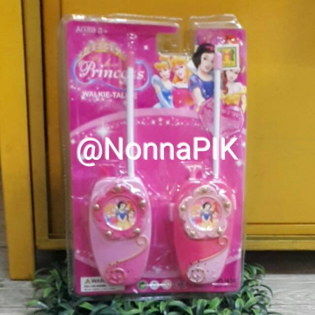 Mainan Anak Baterry Operated Superhero Walkie-Talkie Phone (Battery Not Included)